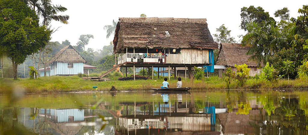 Amazon River in Sucusari, Peru
