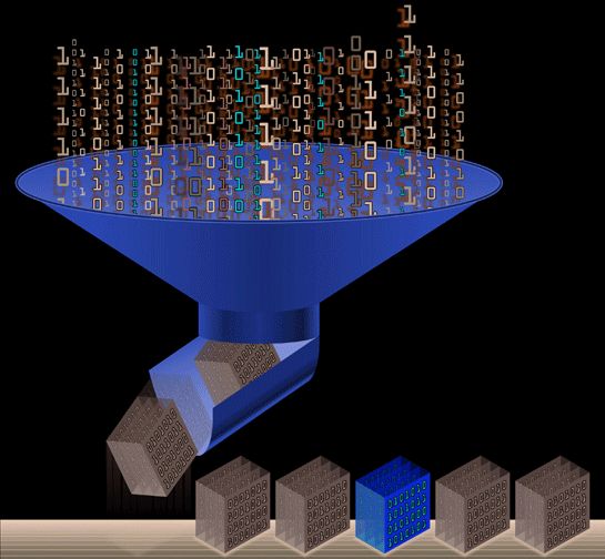 Image of a Data funnel